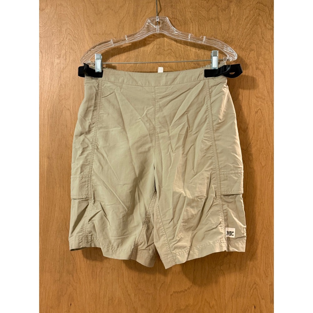 Zoic Mountain Bike Shorts Tan Khaki Padded Liner Men's Medium